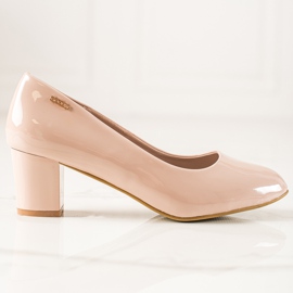 Goodin Elegantes salones lacados rosado 3