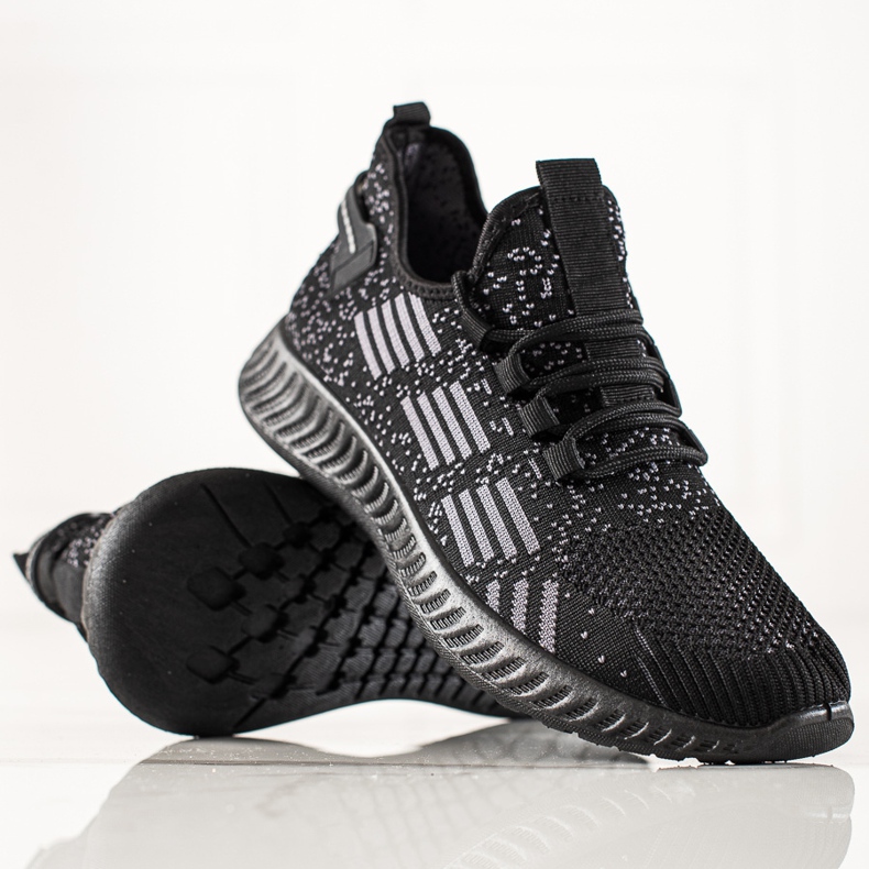 TRENDI Calzado deportivo ligero para hombre. negro 1