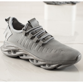 TRENDI Calzado deportivo de moda para hombre. gris 2