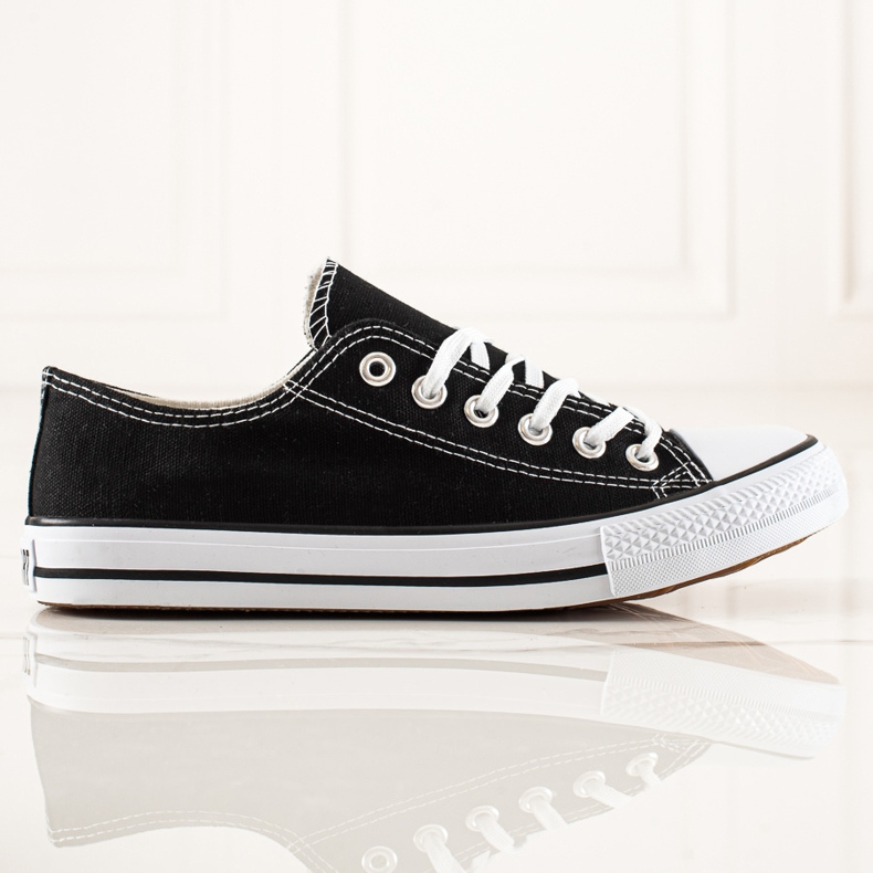 TRENDI zapatillas de deporte de los hombres negro 2