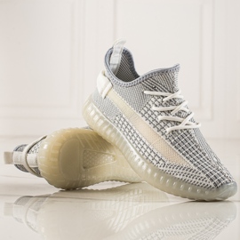 TRENDI Zapatillas de hombre cómodas gris 3
