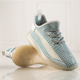 TRENDI Zapatillas de hombre cómodas verde 1