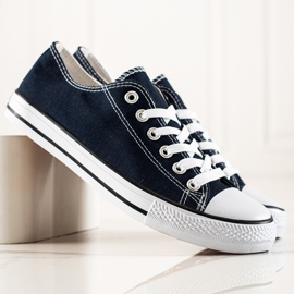 TRENDI zapatillas de deporte de los hombres azul marino 1