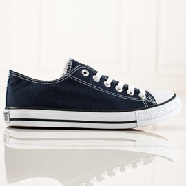 TRENDI zapatillas de deporte de los hombres azul marino 2