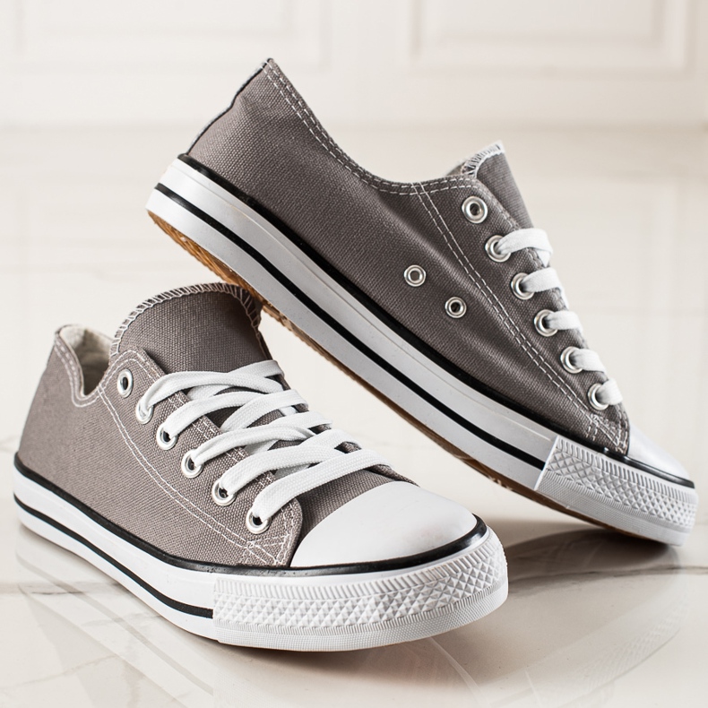 TRENDI zapatillas de deporte de los hombres gris 2