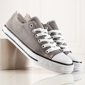 TRENDI zapatillas de deporte de los hombres gris 5