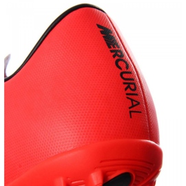 Botas de fútbol Nike Mercurial Victory V Tf M 651646-650 rojo naranjas y tintos 2