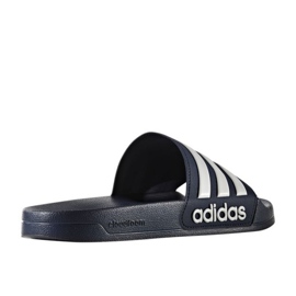 Zapatillas Adidas Adilette Shower AQ1703 blanco azul marino 2