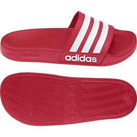 Zapatillas Adidas Adilette Shower AQ1705 blanco rojo 1