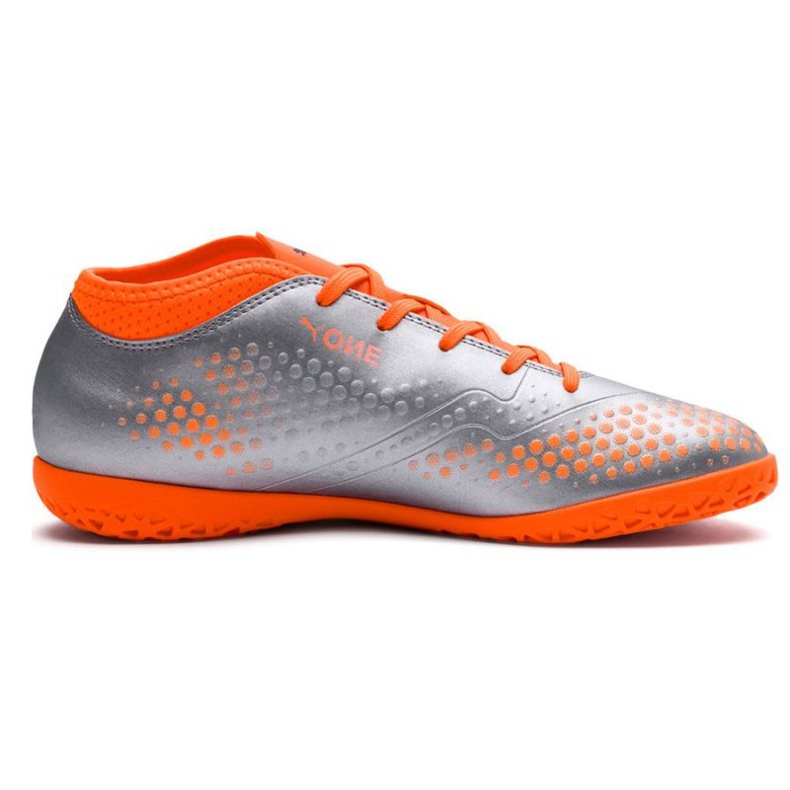 Zapatos de interior Puma One 4 Syn It Jr 104783 01 multicolor plata 1 Zapatos de interior Puma One 4 Syn It Jr 104783 01 multicolor plata 1