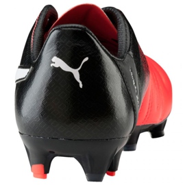 Botas de fútbol Puma evoPOWER 1.3 Lth Fg M 103850 01 multicolor naranja 3