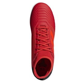 Botas de fútbol adidas Predator 19.3 Tf M D97962 rojo naranjas y tintos 2