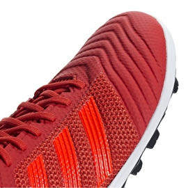 Botas de fútbol adidas Predator 19.3 Tf M D97962 rojo naranjas y tintos 3