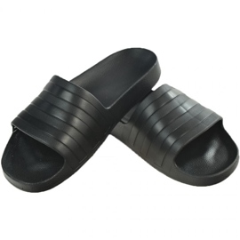 Zapatillas Adidas Adilette Aqua M F35550 negro negro 1 Zapatillas Adidas Adilette Aqua M F35550 negro negro 1