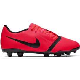 Zapatillas de fútbol Nike Phantom Venom Club Fg Jr AO0396-600 multicolor naranjas y tintos 6