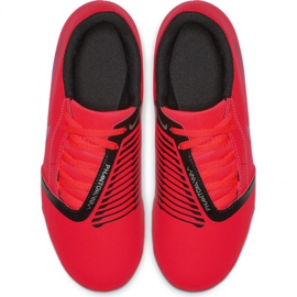 Zapatillas de fútbol Nike Phantom Venom Club Fg Jr AO0396-600 multicolor naranjas y tintos 8