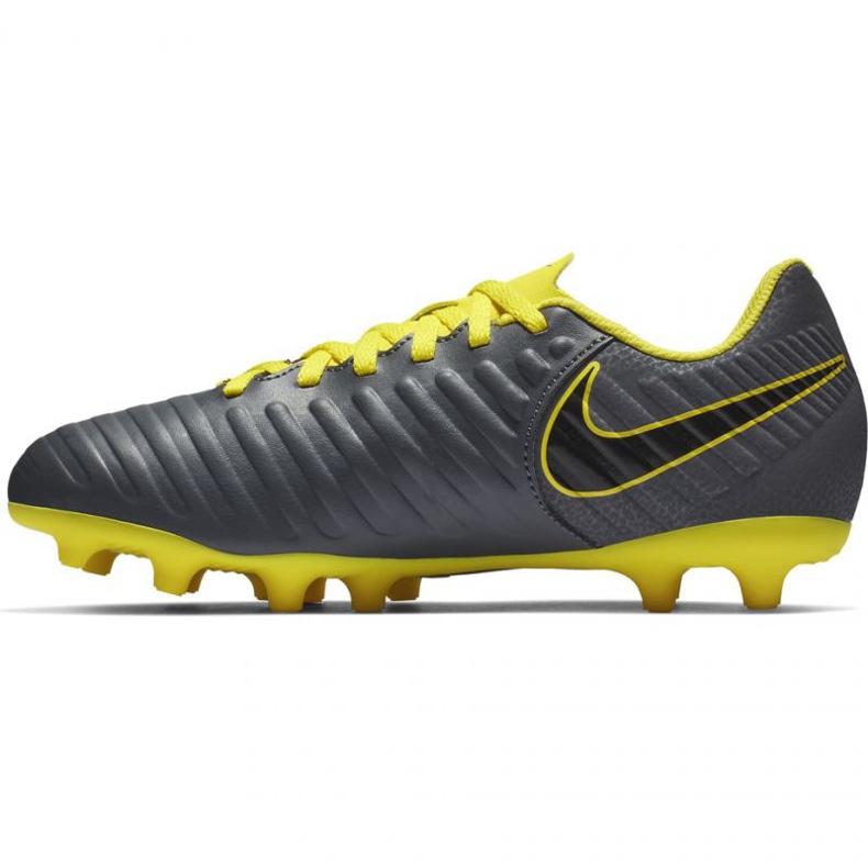 Zapatillas de fútbol Nike Tiempo Legend 7 Club Mg Jr AO2300-070 negro gris 1
