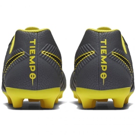 Zapatillas de fútbol Nike Tiempo Legend 7 Club Mg Jr AO2300-070 negro gris 6