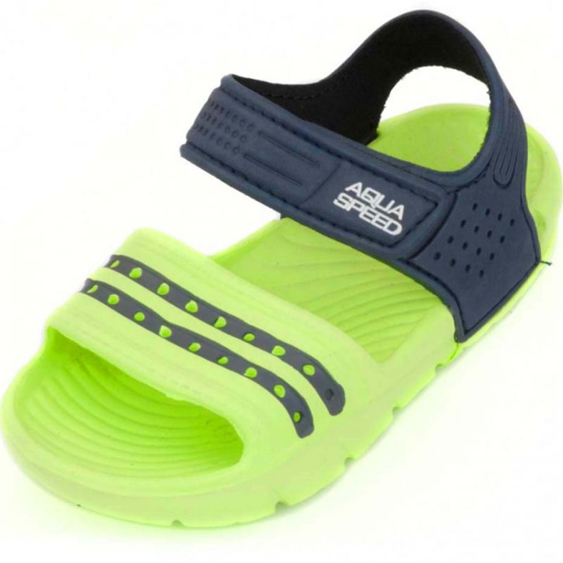 Sandalias Aqua-Speed ​​Noli, verde y azul marino, col.84 2