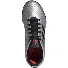 Botas de fútbol adidas Predator 19.4 Tf Jr G25825 multicolor plata 2
