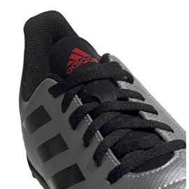 Botas de fútbol adidas Predator 19.4 Tf Jr G25825 multicolor plata 4