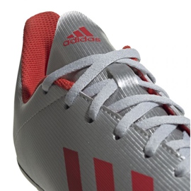 Botas de fútbol adidas X 19.4 FxG Jr F35362 multicolor plata 1