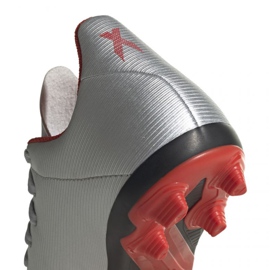 Botas de fútbol adidas X 19.4 FxG Jr F35362 multicolor plata 5