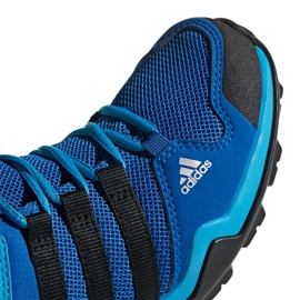 Zapatos adidas Terrex AX2R Mid Cp Jr BC0673 azul multicolor 2