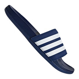 Zapatillas Adidas Adilette Comfort M B42114 blanco azul marino 2