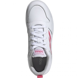 Zapatillas Adidas Tensaur K Jr EF1088 blanco 2