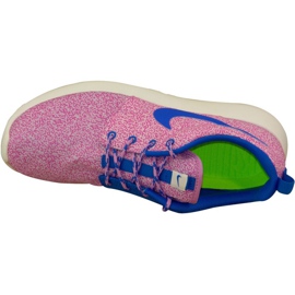 Zapatillas Nike Rosherun Print W 599432-137 rosado 2