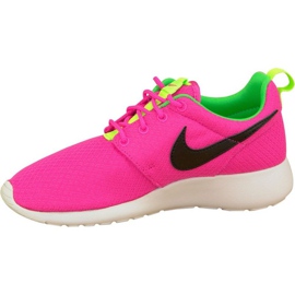 Zapatillas Nike Rosherun Gs W 599729-607 rosado 1