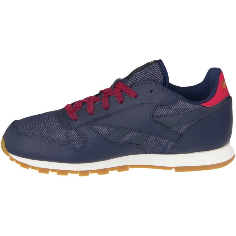 Reebok Classic Leather Dg Jr AR2042 azul 1 Reebok Classic Leather Dg Jr AR2042 azul 1