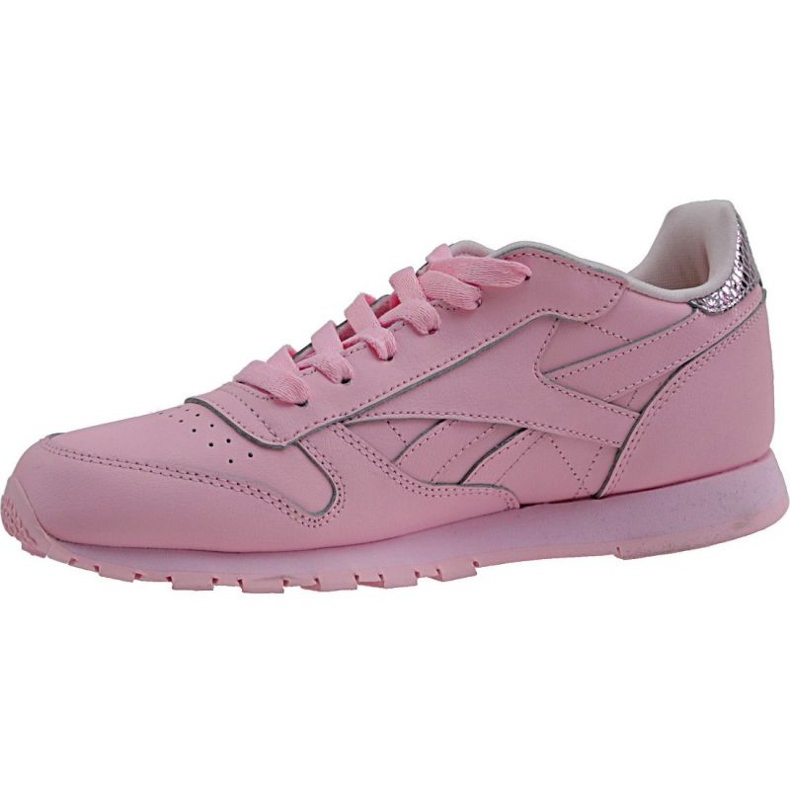 Zapatillas Reebok Classic Cuero Metálico BD5898 rosado 1 Zapatillas Reebok Classic Cuero Metálico BD5898 rosado 1