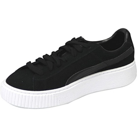 Puma Suede Platform Jr 363663 01 negro 1 Puma Suede Platform Jr 363663 01 negro 1