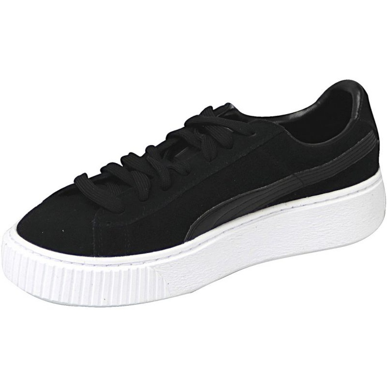 Puma Suede Platform Jr 363663 01 negro 1 Puma Suede Platform Jr 363663 01 negro 1