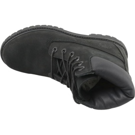 Timberland 6 Premium en arranque Jr 8658A negro 2