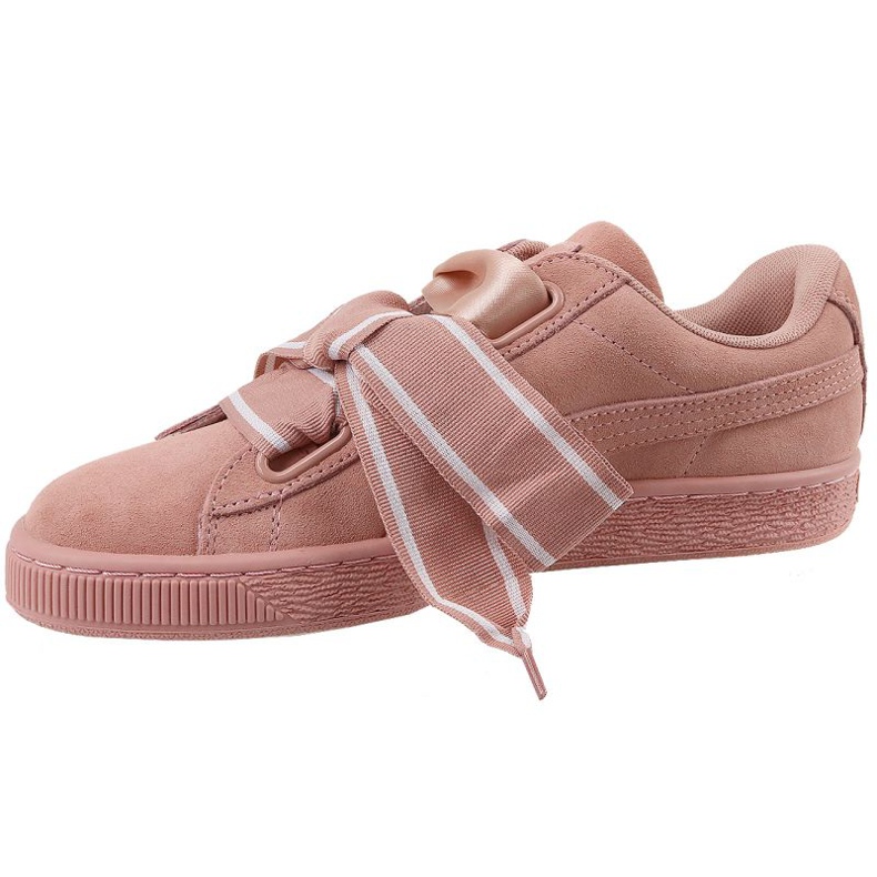 Puma Suede Heart Satin Ii W 364084-03 rosado 1 Puma Suede Heart Satin Ii W 364084-03 rosado 1