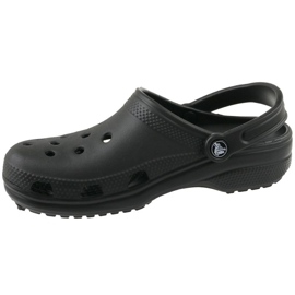 Pantuflas Crocs Classic 10001-001 negro 1