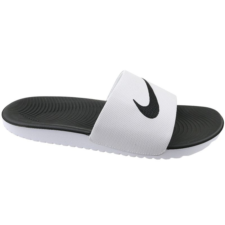 Nike Kawa Slide Gs / Ps 819352-100 blanco 1