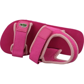 Lacoste Sol 119 Jr 737CUC00222J4 rosado 2