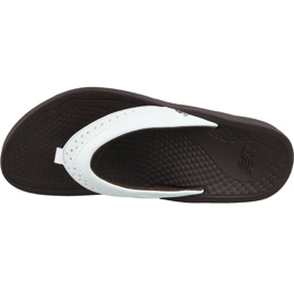 Chanclas New Balance W W6086BRWT blanco 2