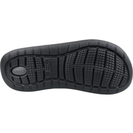 Zueco Crocs LiteRide M 204592-0DD negro gris 3