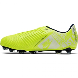 Zapatos de fútbol Nike Phantom Venom Elite Fg Jr AO0401-717 amarillo amarillos 2
