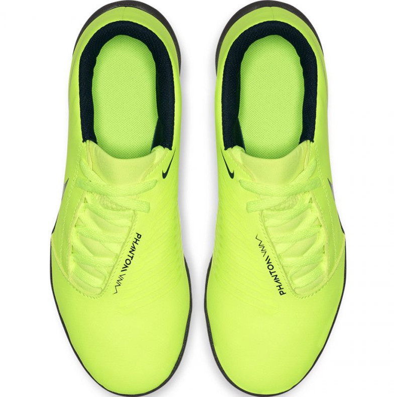 Zapatos de interior Nike Phantom Venom Club Ic Jr AO0399-717 amarillo amarillos 1
