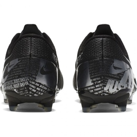 Zapatos de fútbol Nike Mercurial Vapor 13 Academy FG / MG Jr AT8123 001 negro 4