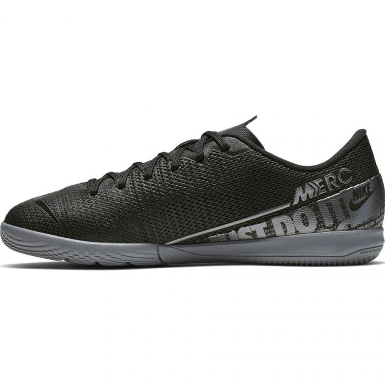 Zapatos de fútbol Nike Mercurial Vapor 13 Academy Ic Jr AT8137 001 negro 1