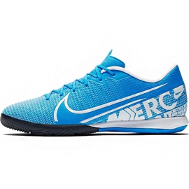 Zapatos de fútbol Nike Mercurial Vapor 13 Academy M Ic AT7993 414 azul azul 1