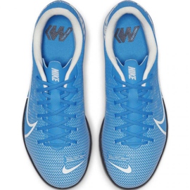 Zapatillas de fútbol Nike Mercurial Vapor 13 Academy Ic Jr AT8137-414 azul azul 2