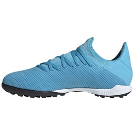 Botas de fútbol adidas X 19.3 Tf M F35375 azul azul 1